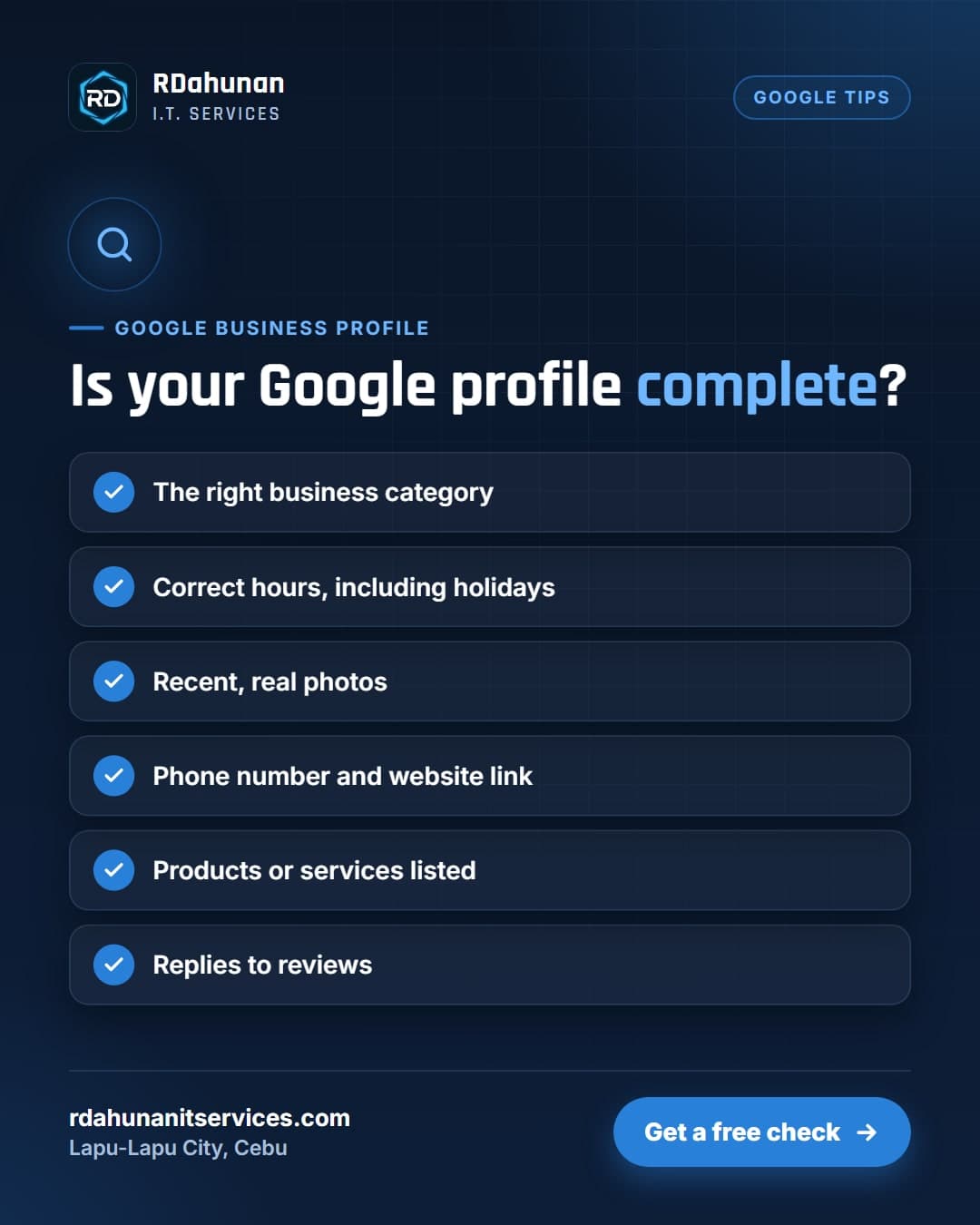 Google Business Profile Checklist for Local Businesses
