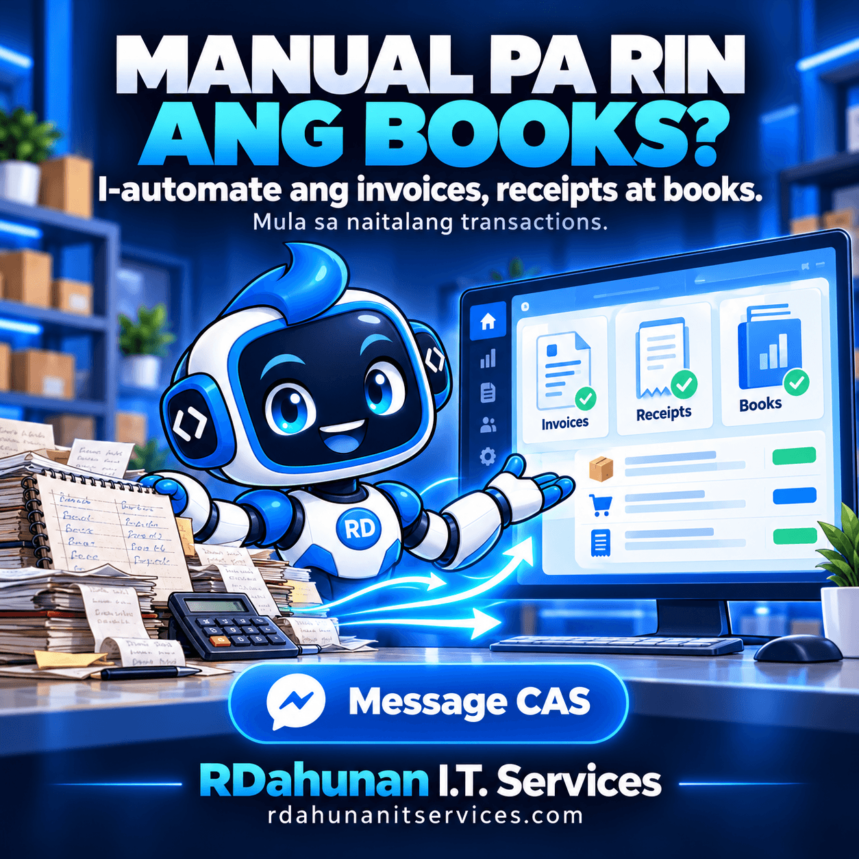 Manual pa rin ang books? Simulan ang mas konektadong records.