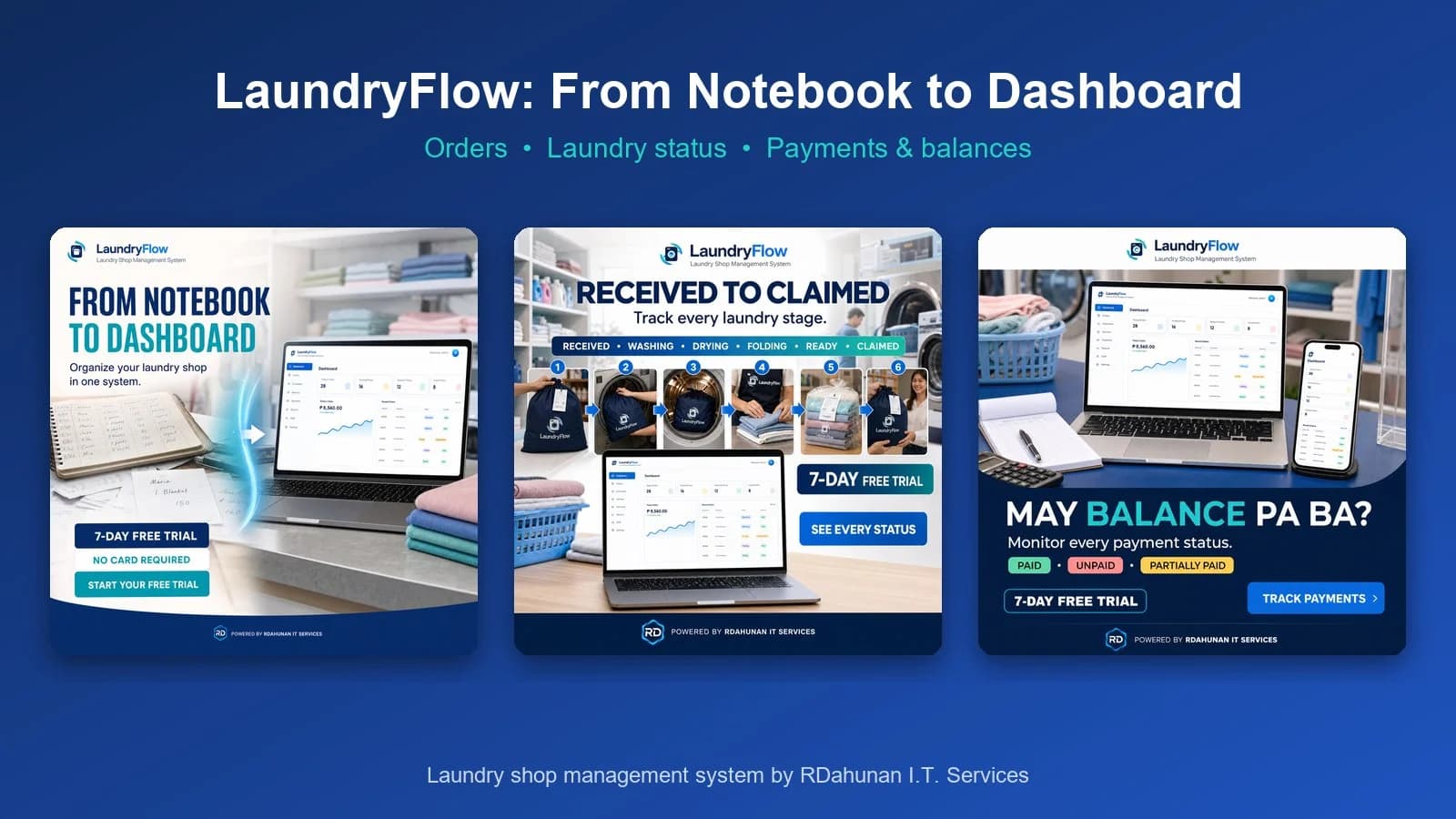 From Notebook to Dashboard: LaundryFlow for Filipino Laundry Shops