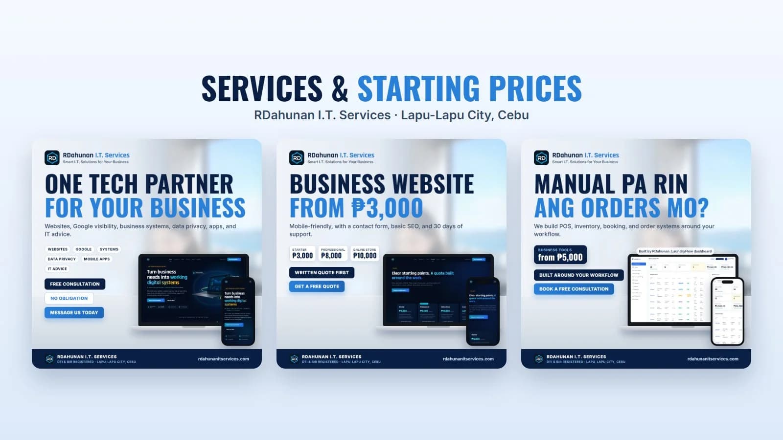 RDahunan I.T. Services: What We Offer and What It Costs (2026)