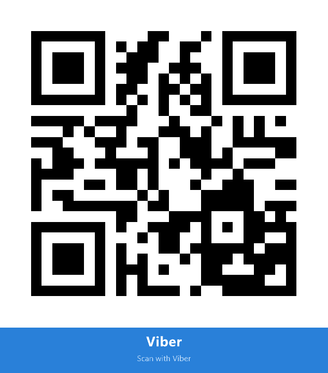 Scan to chat on Viber