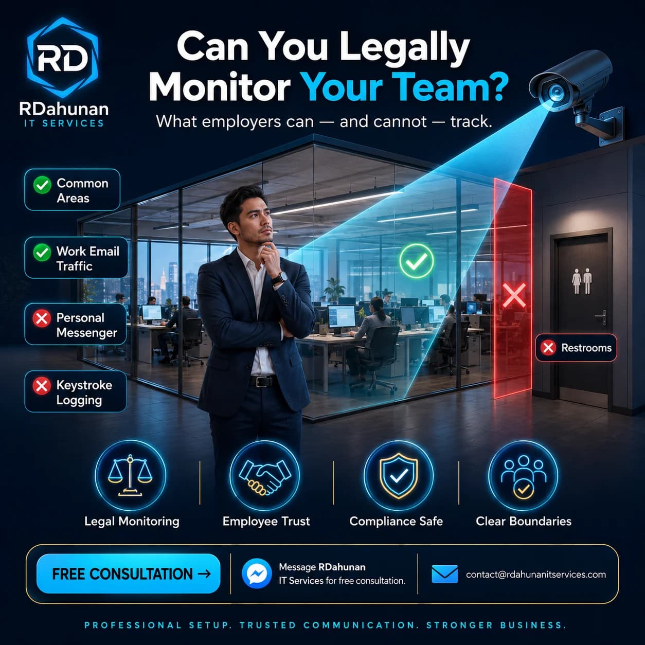 Workplace Privacy in the Philippines: Can You Monitor Employee Email and CCTV?